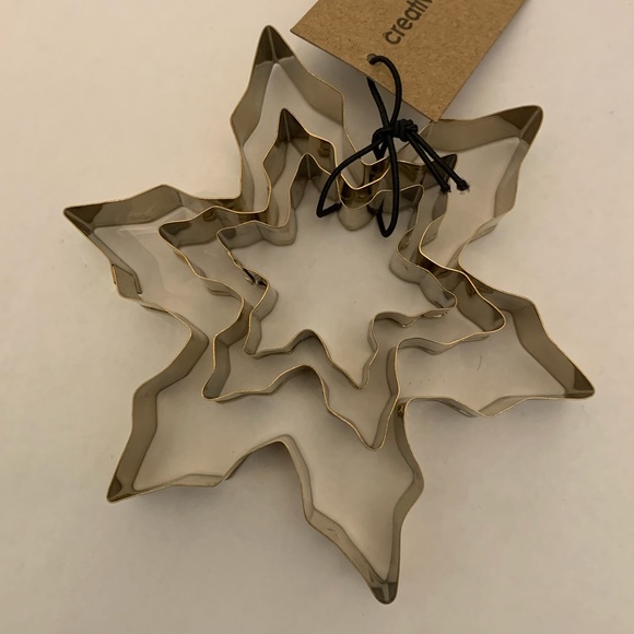 NEW Set of 3 Star Cookie Cutters - Picture 2 of 3